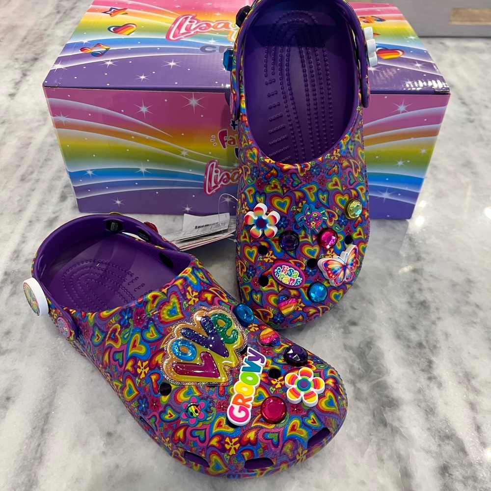Lisa Frank Crocs (limited edition)